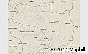 Shaded Relief 3D Map of Lubalo