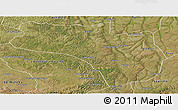 Satellite Panoramic Map of Lubalo