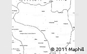 Blank Simple Map of Lubalo
