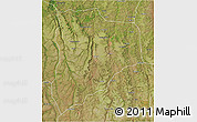Satellite 3D Map of Lucapa