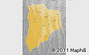 Physical Map of Lucapa, desaturated