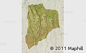 Satellite Map of Lucapa, lighten