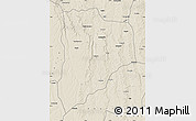 Shaded Relief Map of Lucapa