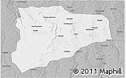 Gray Panoramic Map of Lucapa