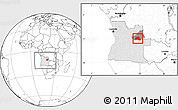 Blank Location Map of Dala, highlighted country, highlighted parent region, within the entire country