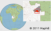 Savanna Style Location Map of Dala, highlighted country, highlighted parent region