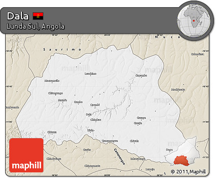 Classic Style Map of Dala