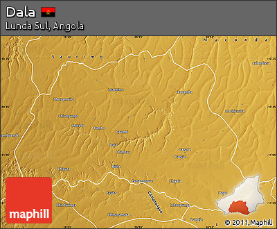 Physical Map of Dala