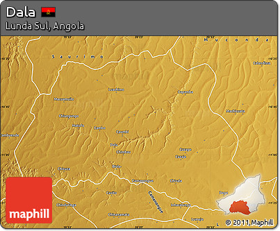 Physical Map of Dala