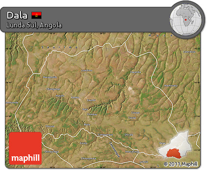 Satellite Map of Dala
