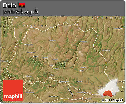 Satellite Map of Dala