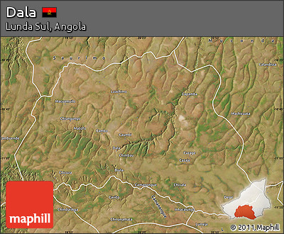 Satellite Map of Dala