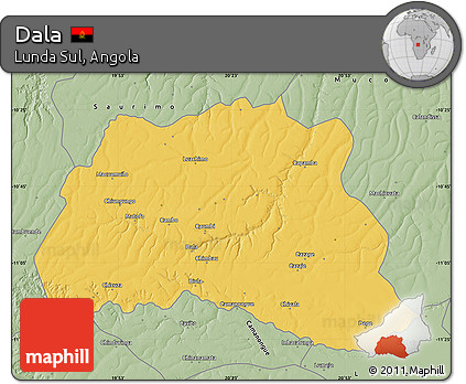 Savanna Style Map of Dala