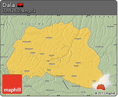 Savanna Style Map of Dala