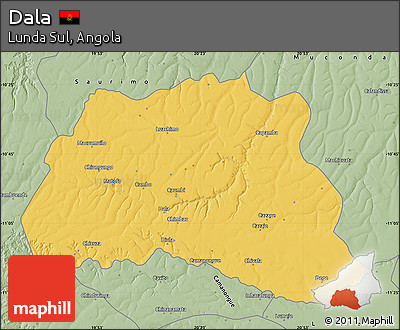 Savanna Style Map of Dala