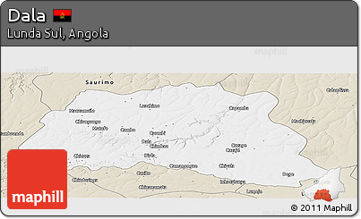 Classic Style Panoramic Map of Dala