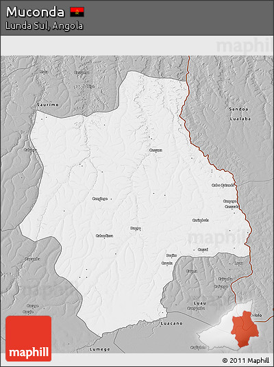 Gray 3D Map of Muconda