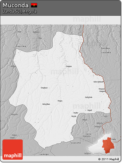 Gray 3D Map of Muconda