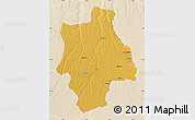 Physical Map of Muconda, lighten