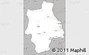 Gray Simple Map of Muconda