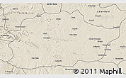 Shaded Relief 3D Map of Cacuso
