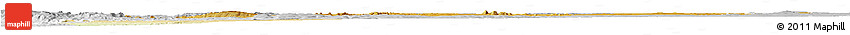Physical Horizon Map of Cacuso, lighten, desaturated