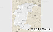 Classic Style 3D Map of Calandula