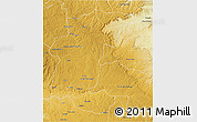 Physical 3D Map of Calandula