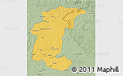 Savanna Style 3D Map of Calandula