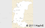 Classic Style Simple Map of Calandula