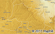 Physical 3D Map of Kiwaba N'Zogi
