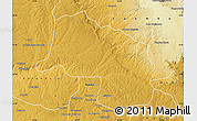Physical Map of Kiwaba N'Zogi
