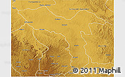 Physical 3D Map of Luquembo