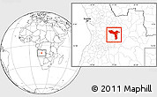 Blank Location Map of Luquembo
