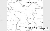 Blank Simple Map of Luquembo