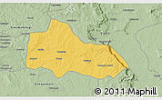 Savanna Style 3D Map of Mucari