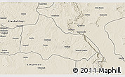 Shaded Relief 3D Map of Mucari