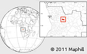 Blank Location Map of Mucari