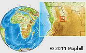 Physical Location Map of Mucari
