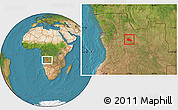 Satellite Location Map of Mucari