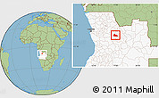 Savanna Style Location Map of Mucari, highlighted country