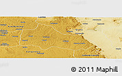 Physical Panoramic Map of Mucari