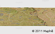 Satellite Panoramic Map of Mucari