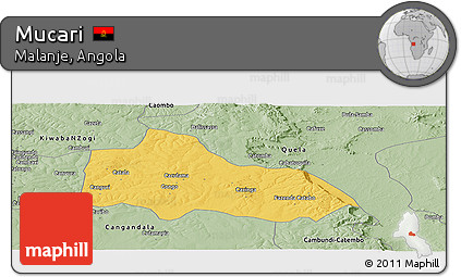 Savanna Style Panoramic Map of Mucari