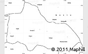 Blank Simple Map of Mucari