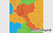 Political Map of Quela