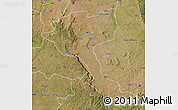 Satellite Map of Quela
