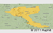 Savanna Style Panoramic Map of Quela