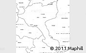Blank Simple Map of Quela