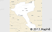 Classic Style Simple Map of Quela